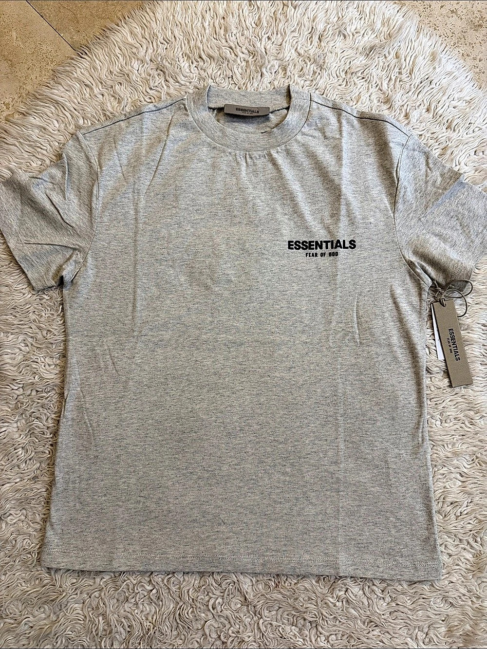 Essentials Fear of God Essentials T-Shirt Short Sleeve T-Shirt Gray XS NWT